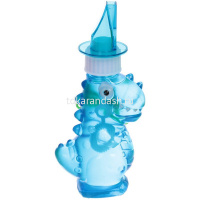 Мыльные пузыри "Динозавр" 15см, 2 отверстия, 4 цвета, со свистком PS2624 от магазина "Карандаш"