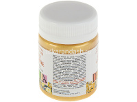 Краска акриловая по стеклу и керамике 50мл золотая 4028965 от магазина "Карандаш"