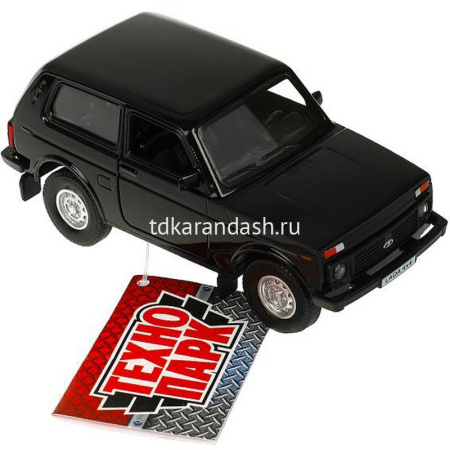 Машина "LADA 4x4" цвет ассорти, инерционная, металл 12см (открывающиеся двери) LADA4X4-12DB6-MIX от магазина "Карандаш"