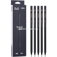 Картинка Карандаш чернографитный "Nusign" HB, шестигранный, корпус черный NS722-HB от магазина "Карандаш" Карандаш чернографитный "Nusign" HB, шестигранный, корпус черный NS722-HB от магазина "Карандаш"