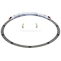 Железная дорога 51,5х5,5х35,5см длина пути 400см (свет, звук) B1771385-R1-2 от магазина "Карандаш"