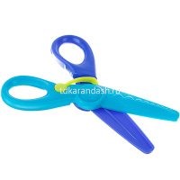 Ножницы детские 12см "KIDIPulse" ручки пластик, механизм автооткрывания 472110 от магазина "Карандаш"