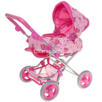 Коляска для куклы 80,5х54х50,5см лежачая 922666/FL8167-2 от магазина "Карандаш"