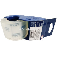 Диспенсер с клейкой лентой 48ммх40м 60мкм, синий/прозрачный 30040 от магазина "Карандаш"