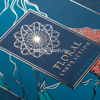 Блокнот А5 80л "Абстракция" клетка, на спирали, 3D фольга матовая ламинация, 2 дизайна 80Б5лофВ1гр от магазина "Карандаш"