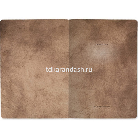Тетрадь А5 40л клетка "Stone. Graphite" прошитый блок матовая ламинация 7-40-001/204 от магазина "Карандаш"