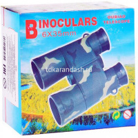 Бинокль 12х11см, кратность 6х35мм, пластик 625-8A от магазина "Карандаш"