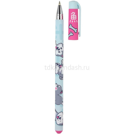 Ручка шариковая "HappyWrite. Kawaii animals. Щеночек" 0,5мм синяя 20-0215/57 от магазина "Карандаш"