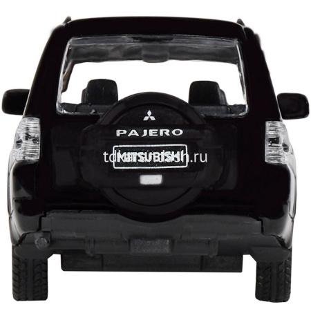 Машина "Mitsubishi Pajero 4WD" черная, инерционная, металл 17,5см (свет, звук, откр.двери) JB1251429 от магазина "Карандаш"