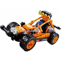 Конструктор "Багги" 113 деталей 24х14х4,5см пластик (фигурка 13,5см) 38-0676 от магазина "Карандаш"