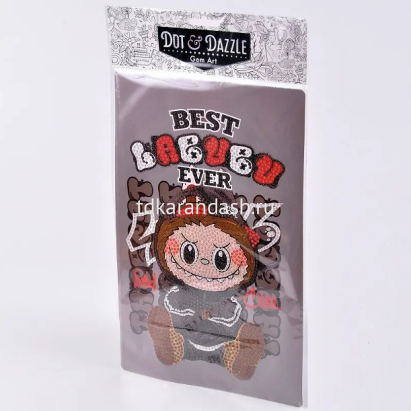 Алмазная мозаика 20х30см "Зубастик" частичная выкладка M-20532 от магазина "Карандаш"