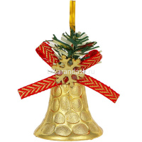 Украшение "Колокольчики" 4см 6шт/уп., золото, пластик 379-317 от магазина "Карандаш"