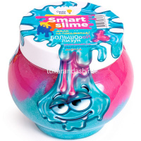 Игрушка-слайм "Мялка-жмялка" 500гр. розово-голубой SLI07 от магазина "Карандаш"