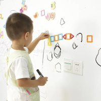 Доска магнитно-маркерная белая 600х450мм матовая самоклеящаяся от магазина "Карандаш"