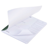 Тетрадь А5 96л клетка "SoloMatte. Малахит" на скобе, ламинация Soft-touch 092749 от магазина "Карандаш"