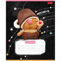 Тетрадь А5 18л клетка "Кофейные коты" на скобе 5 дизайнов 18Т5В1/091613 от магазина "Карандаш"