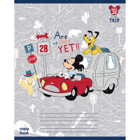 Тетрадь А5 12л клетка "Микки Маус" на скобе 5 дизайнов 12Т5В1/058470 от магазина "Карандаш"