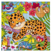 Пазлы 20 эл. "IQ. Пятнистый леопард" макси 2+ 978-5-8112-7197-9 от магазина "Карандаш"
