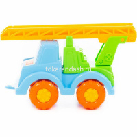 Машина пожарная "Ромка" пластик 17,5*8,5*10см 4793 от магазина "Карандаш"