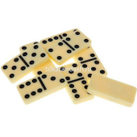 Домино в пенале 19х15см 4 цвета (размер кости 2х4см) 4006P от магазина "Карандаш"