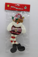 Украшение подвесное Дед Мороз, Снеговик, Олень 28см текстиль, 3 вида Y9867-24 от магазина "Карандаш"