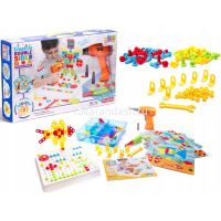 Конструктор - мозаика 261 деталь 6 в 1, 40х25см 201217-104 от магазина "Карандаш"