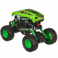 Внедорожник 4WD "Парк Техники" инерционный, пластик 21х14х14см, на пружинной подвеске, зеленый 9604 от магазина "Карандаш"