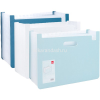 Папка-картотека 13 отделений А4 "Linfini" полипропилен, белая EF604 от магазина "Карандаш"