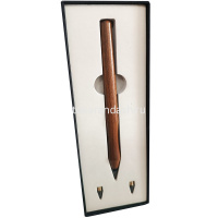 Карандаш вечный чернографитный l-153мм, d-12мм, 2 сменных грифеля, деревянный корпус 11769-24 от магазина "Карандаш"