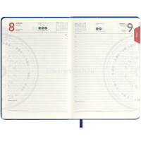 Картинка Ежедневник 2024 А5 "Escalada. Астрологический" 400стр., синий металлик, искусств.кожа с поролоном от магазина "Карандаш" Ежедневник 2024 А5 "Escalada. Астрологический" 400стр., синий металлик, искусств.кожа с поролоном от магазина "Карандаш"