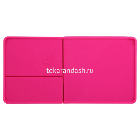 Подставка-органайзер "Rio" 17,5x9x9,2см 4 отделения, пластик, розовая EZ25140 от магазина "Карандаш"