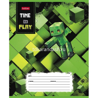 Тетрадь А5 24л клетка "Начать игру" на скобе 5 дизайнов 24Т5В1/089537 от магазина "Карандаш"