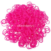 Резиночки для плетения 200шт с крючком и зажимами неоновые 6 цветов Y2763-15/Y2010-14 от магазина "Карандаш"