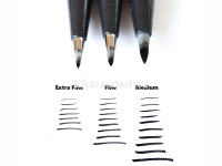 Фломастер-кисть для каллиграфии "Brush Sign Pen Fine" черный XSES15NFA от магазина "Карандаш"