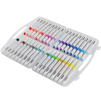 Набор маркеров "Sketch&Art" акриловые 36шт, пулевидный наконечник, толщина линии 1-3мм 22-0147 от магазина "Карандаш"