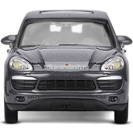 Машина "Porsche Cayenne S" серая, инерционная, металл 17,5см (свет, звук, откр.двери) JB1251140 от магазина "Карандаш"