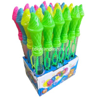 Мыльные пузыри "Мороженое" 35см, 4 отверстия, 4 цвета 2039-674 от магазина "Карандаш"