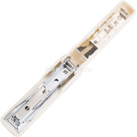 Степлер №10 15л "Essential" глубина 50мм, со встроенным антистеплером, металл/пластик, серый E0271 от магазина "Карандаш"