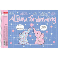 Альбом для рисования А4 32л "Замечтательно!" на спирали, перфорация на отрыв, 5 дизайнов 067344 от магазина "Карандаш"