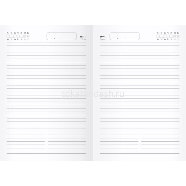 Ежедневник недатированный А5 "Silver Classic" 304стр. темно-бордовый, искусственная кожа с поролоном от магазина "Карандаш"