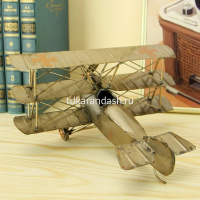Декоративное изделие "Самолет Fokker Dr. I" 21х21х11см металл RD-2404-C-106 от магазина "Карандаш"