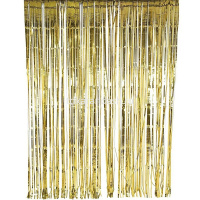 Занавес высота 2м, длина 1м, золото, фольга Y9832-24 от магазина "Карандаш"