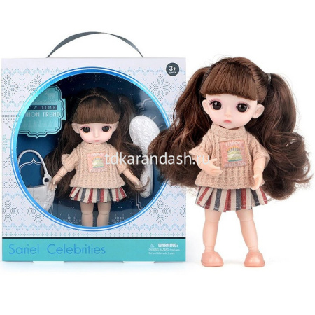 Кукла шарнирная 15см с аксессуарами 2000210/91012-1
