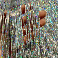 Дождь 1,5м голография серебро Y9826-24 от магазина "Карандаш"