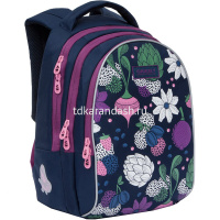 Рюкзак 28х41х20см, 750гр, 3 отделения, темно-синий "Артишок" RG-967-2/1 от магазина "Карандаш"