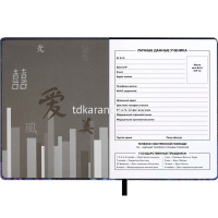 Дневник для 1-11 классов "Кибер аниме" твердая обложка, искусственная кожа с поролоном 68662 от магазина "Карандаш"