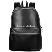 Рюкзак 41х29х19см, 680гр, 1 отделение, 1 карман, материал Oxford с отливом, черный ВР89829 от магазина "Карандаш"