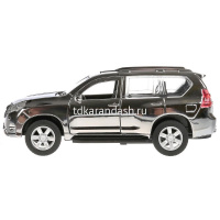 Машина "Toyota Prado" серебристая, инерционная, металл 12см (открывающиеся двери) PRADO-SL-CH от магазина "Карандаш"