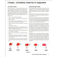 Книга "Гуашь за 4 простых шага. Рисуем популярные сюжеты в самой легкой технике" 192стр. от магазина "Карандаш"