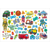 Альбом с наклейками "В мире мальчиков" 300 наклеек А5 4л на скобе 4Ан5_32262/088328 от магазина "Карандаш"